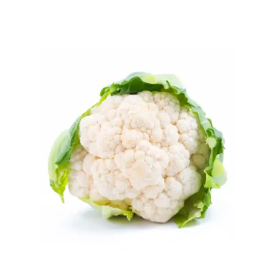 Coliflor, venta por unidad.